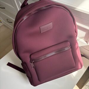 Dagne Dover Large Dakota Burgundy Neoprene Backpack
